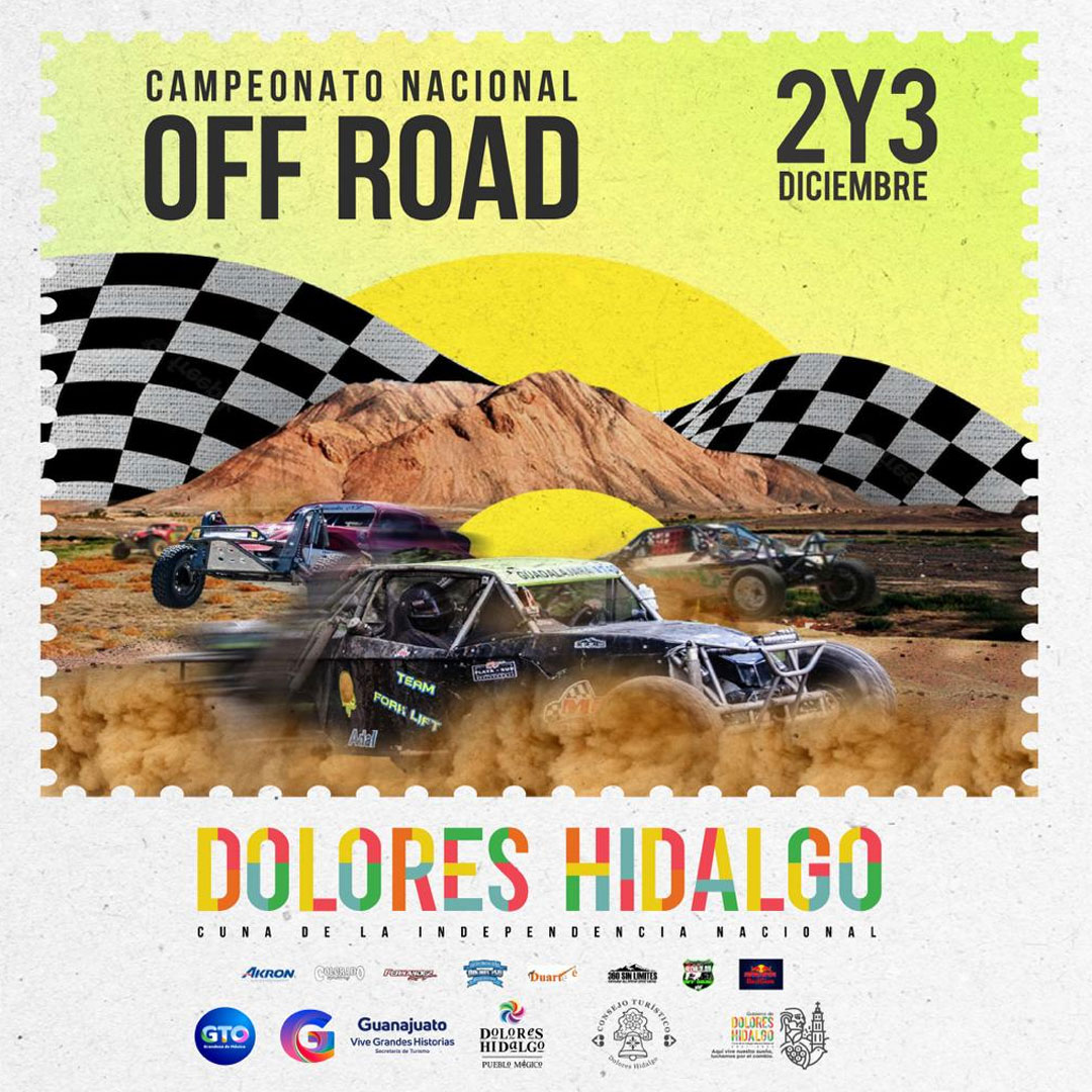 Campeonato Nacional OFF ROAD 2 y 2 de Diciembre en Dolores Hidalgo