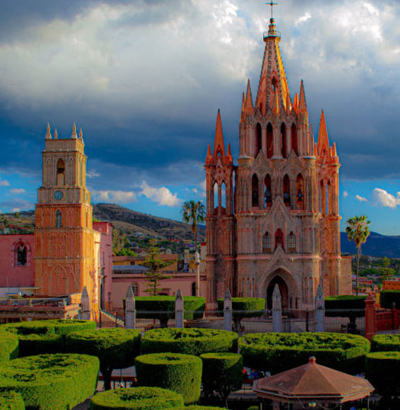 Jardín principal de San Miguel de Allende en San Miguel de Allende Guanajuato