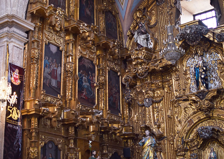 Parroquia de San Francisco de Asís en Comonfort Guanajuato