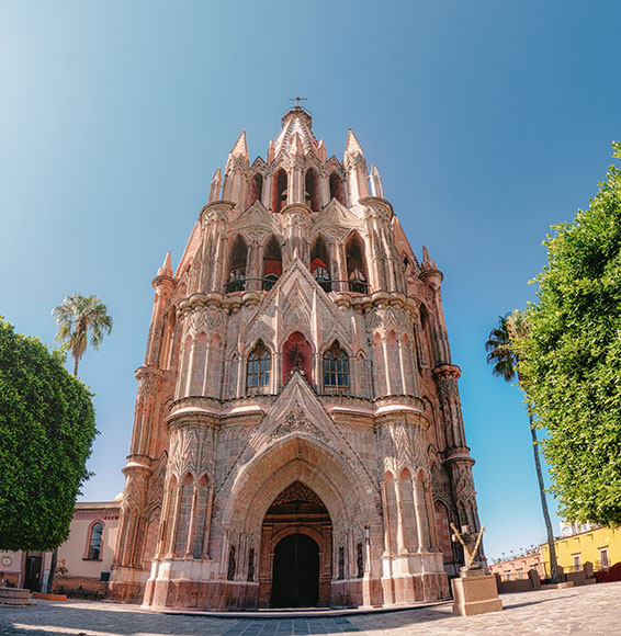 Parroquia de San Miguel Arcángel en San Miguel de Allende