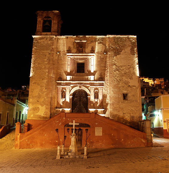 Plaza San Roque en Guanajuato