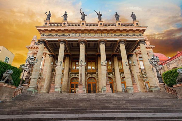 Teatro Juárez en Guanajuato capital