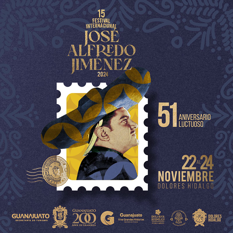 15 Festival Internacional José Alfredo Jiménez 2024 en Dolores Hidalgo Guanajuato