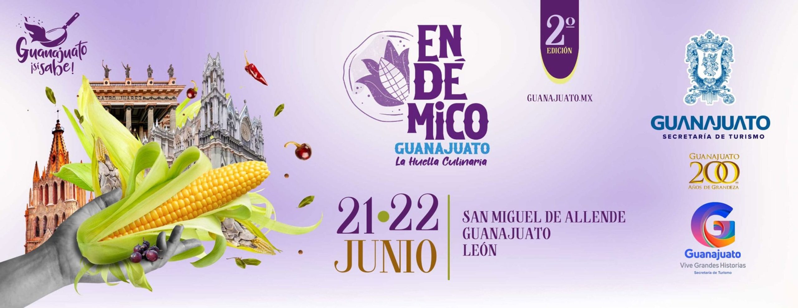 Endémico Guanajuato la huella culinaria 2a edición San Miguel de Allende Guanajuato y León