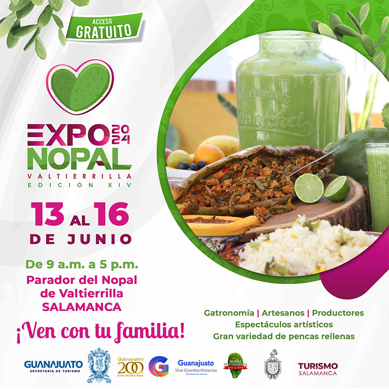 Expo Nopal 2024 en Salamanca Guanajuato
