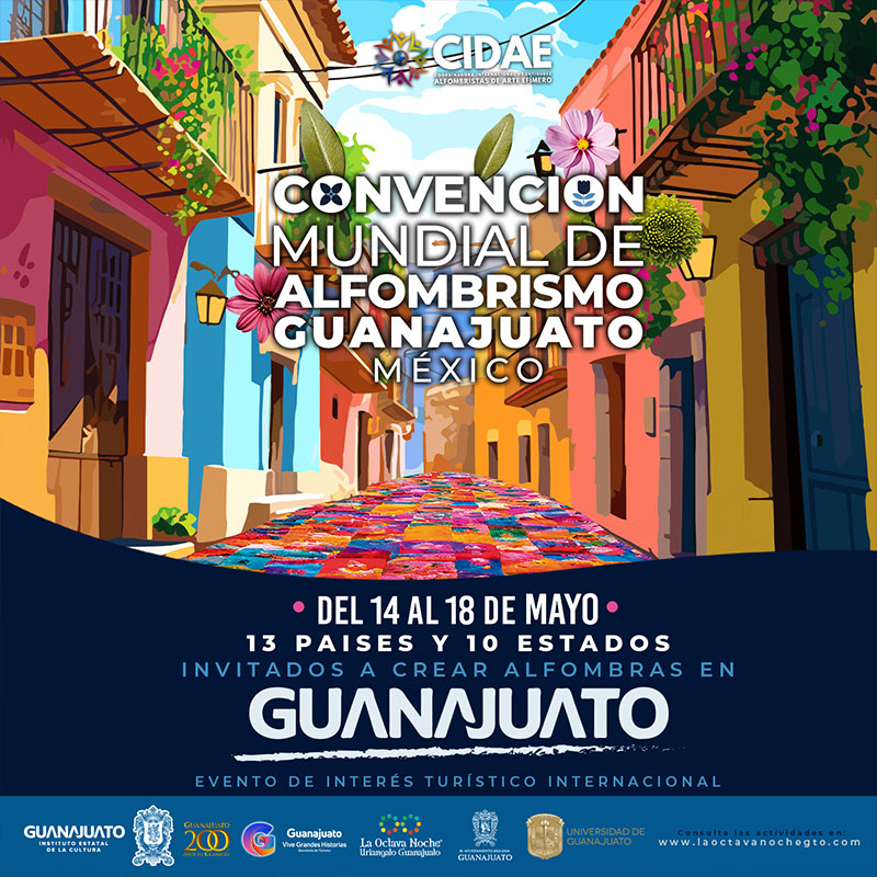 Convención Mundial de Alfombrismo Guanajuato México