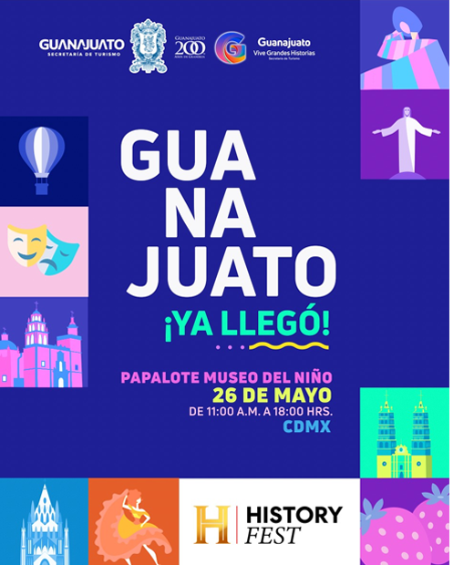 Guanajuato en History Fest CDMX