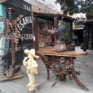 Artesanías en madera