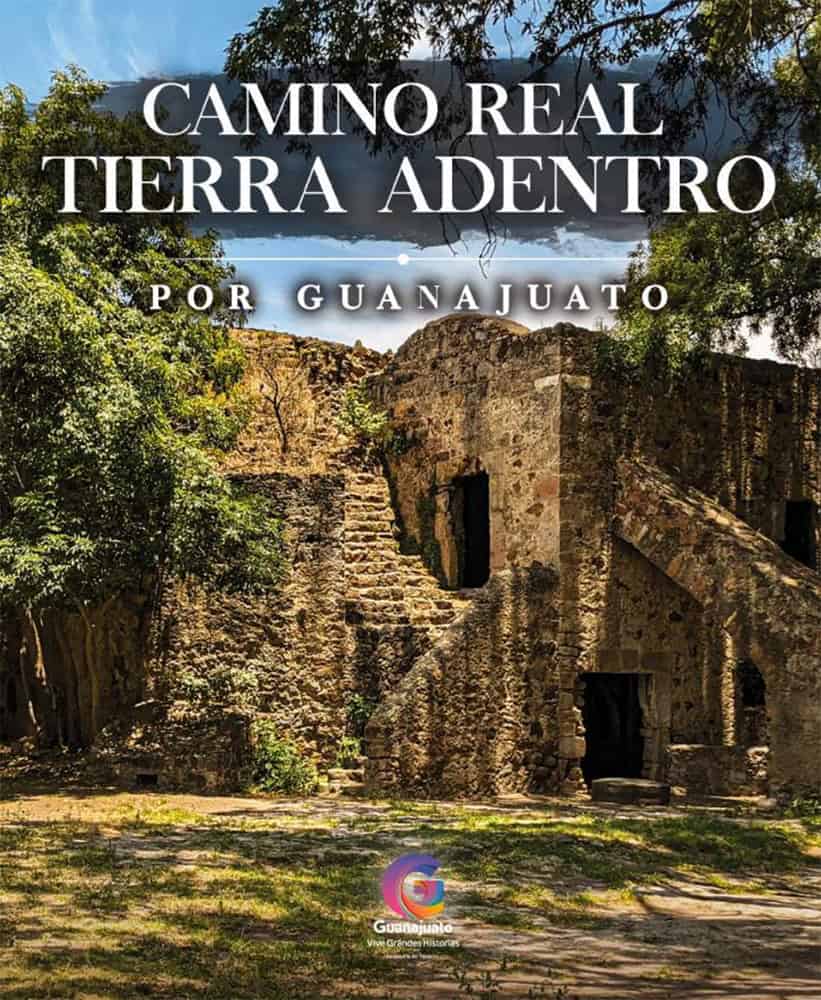 Historic ruins in Guanajuato, ancient roads and nature in a tourist landscape.