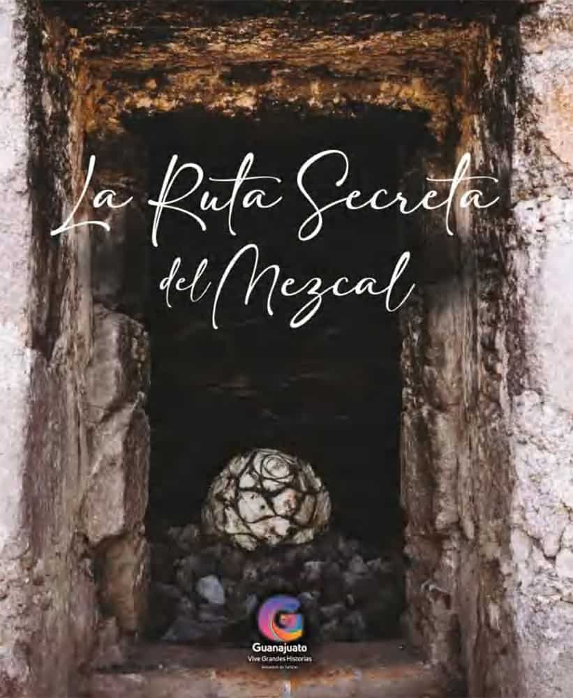 Old door in the Secret Mezcal Route in Guanajuato, with history and tradition of mezcal in Mexico.
