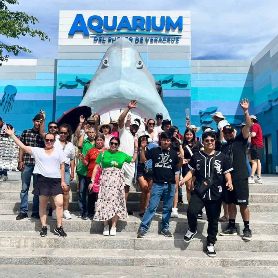 Tourist attraction in Veracruz, aquarium with marine species and activities for the whole family.