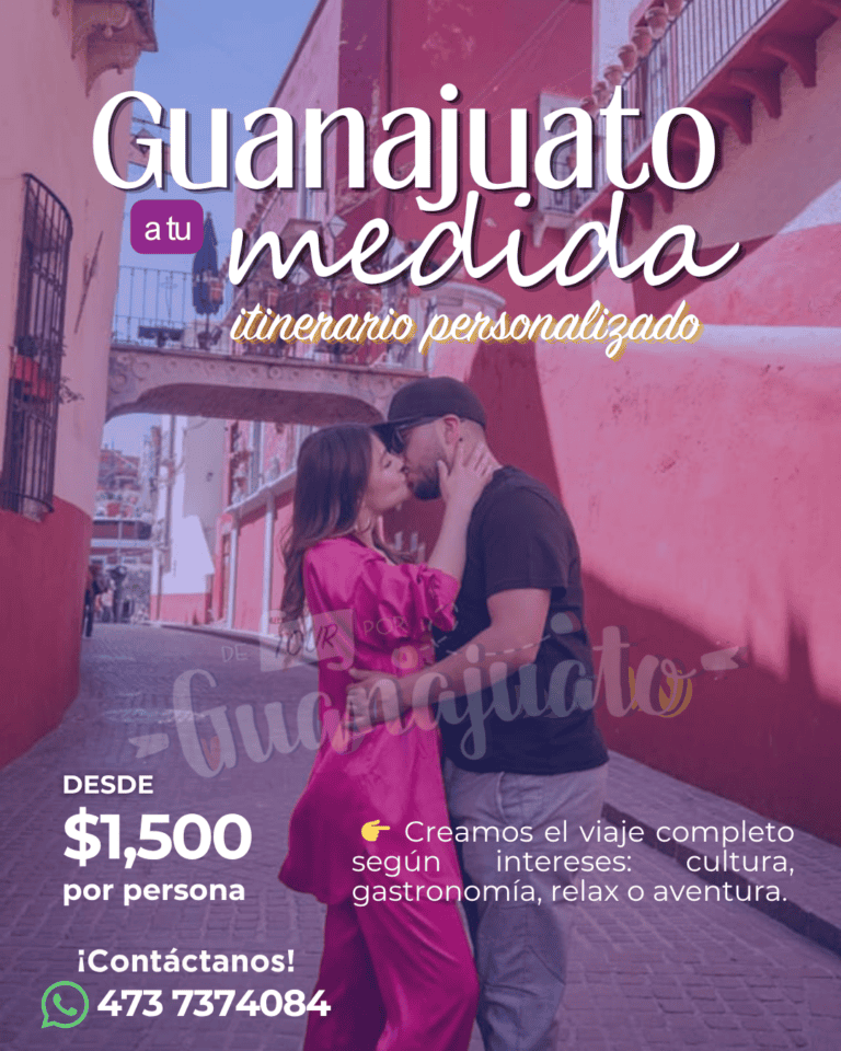 Guanajuato, destino turístico en México, ofrece cultura, historia y gastronomía en un recorrido pers.