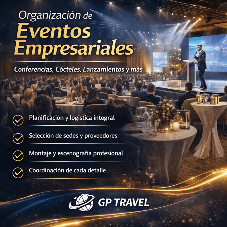 Evento empresarial en Guanajuato con escenario y público en un congreso.