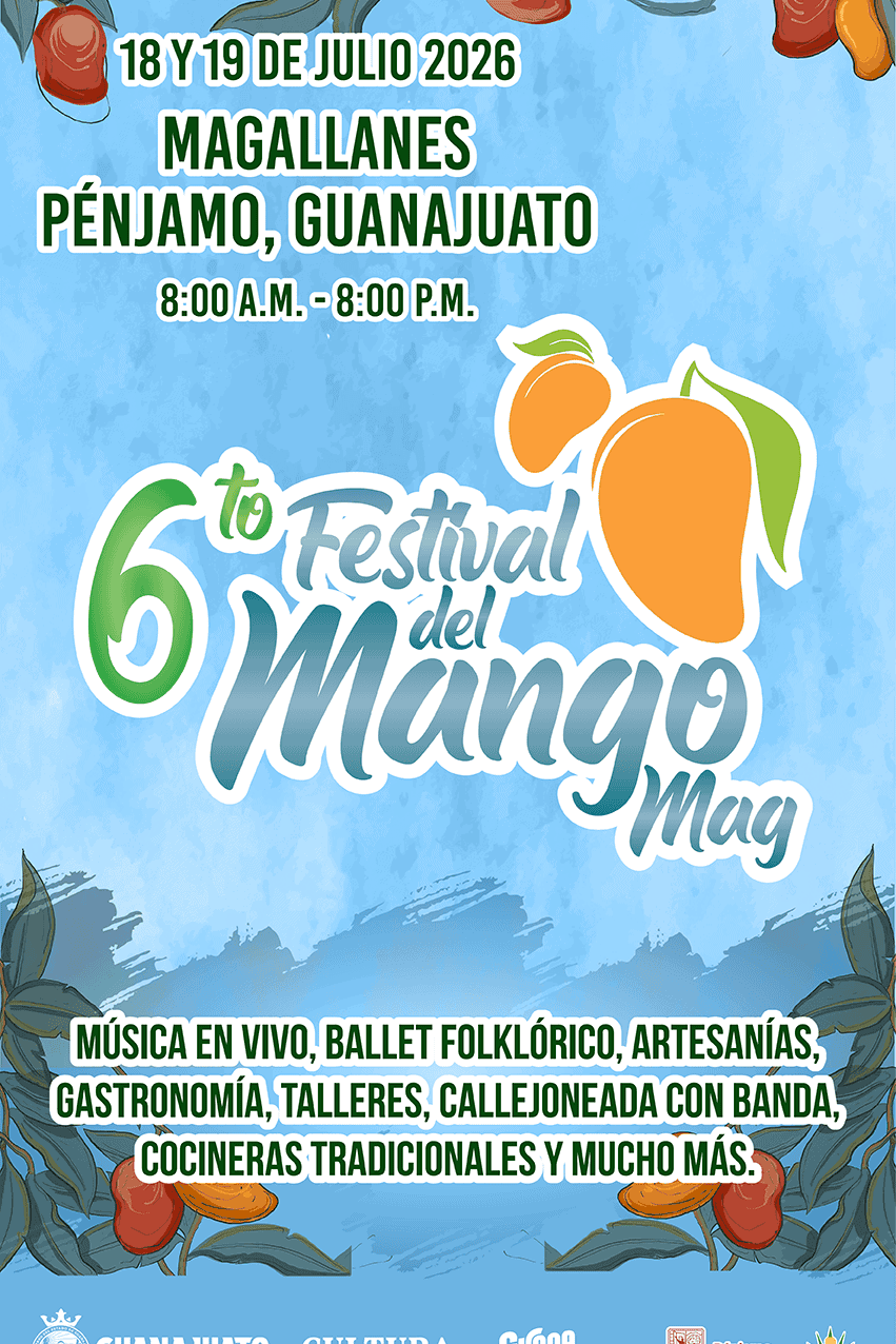 Festival del Mango en Guanajuato, Magallanes, con música en vivo y gastronomía tradicional.