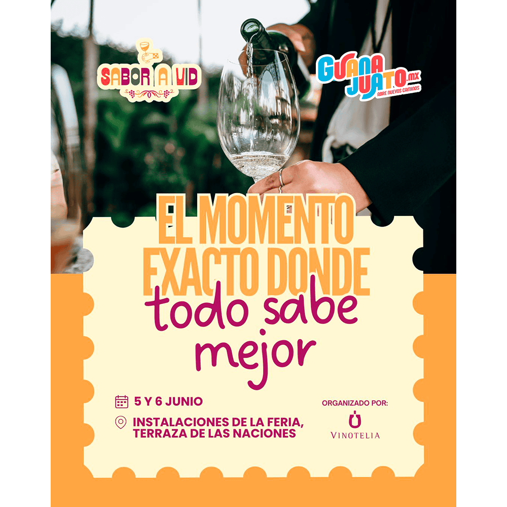 Degustaci&oacute;n de vinos en Guanajuato, evento en la feria de la ciudad, 5 y 6 de junio, en instalacione.