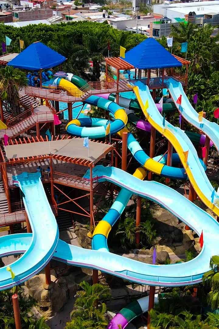 Fun at the Hotel and Water Park La Caldera in Guanajuato.