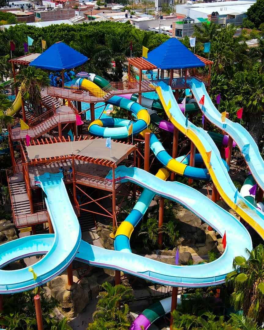 Fun at the Hotel and Water Park La Caldera in Guanajuato.