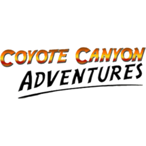 Coyote Canyon Adventures logo in vibrant colors.