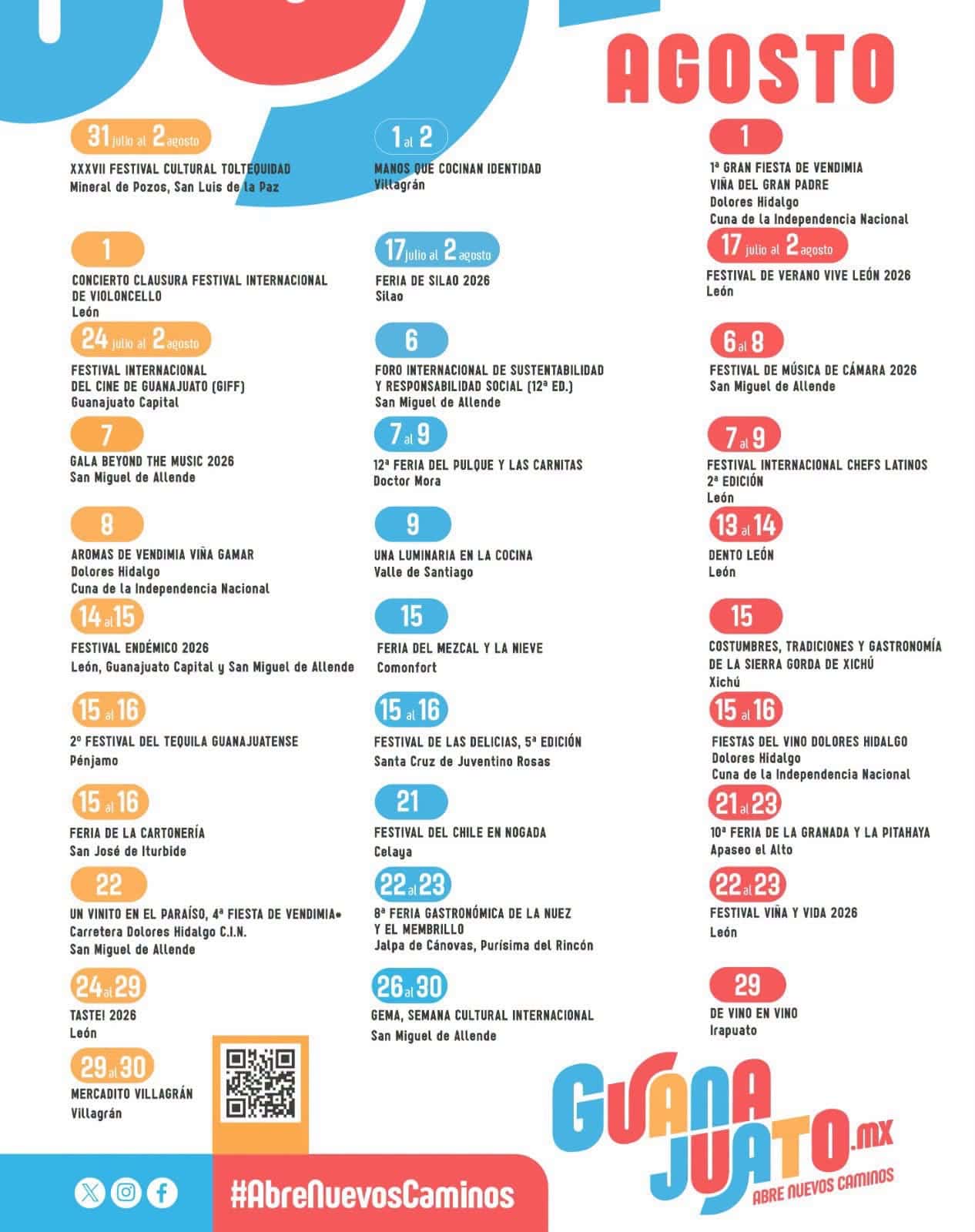 Gastronom&iacute;a tradicional de Guanajuato en Festival End&eacute;mico 2026.