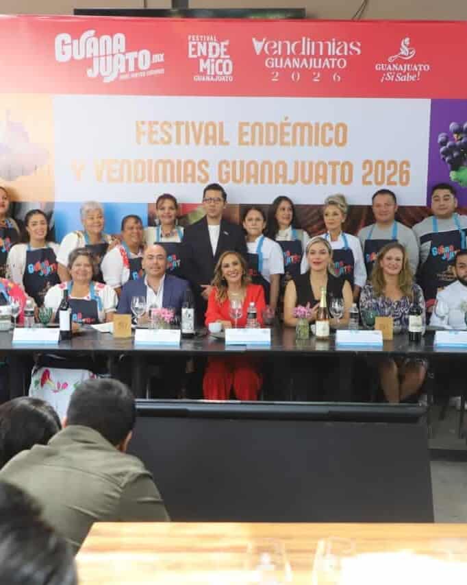 Participantes en evento de gastronomía tradicional de Guanajuato en Festival Endémico 2026.