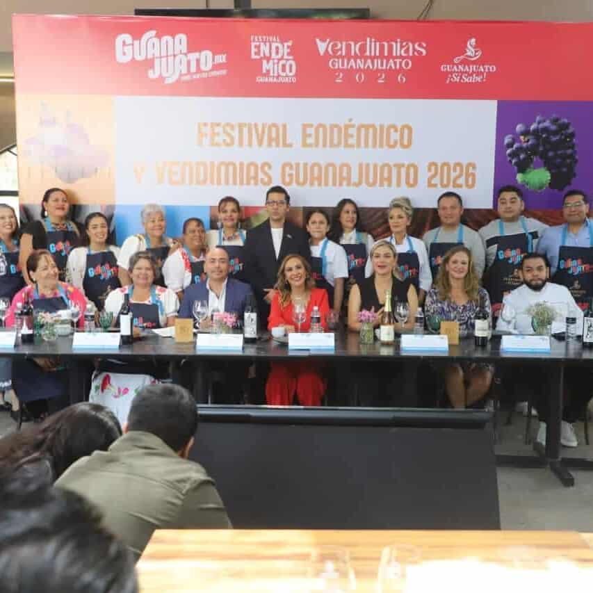 Participantes en evento de gastronomía tradicional de Guanajuato en Festival Endémico 2026.