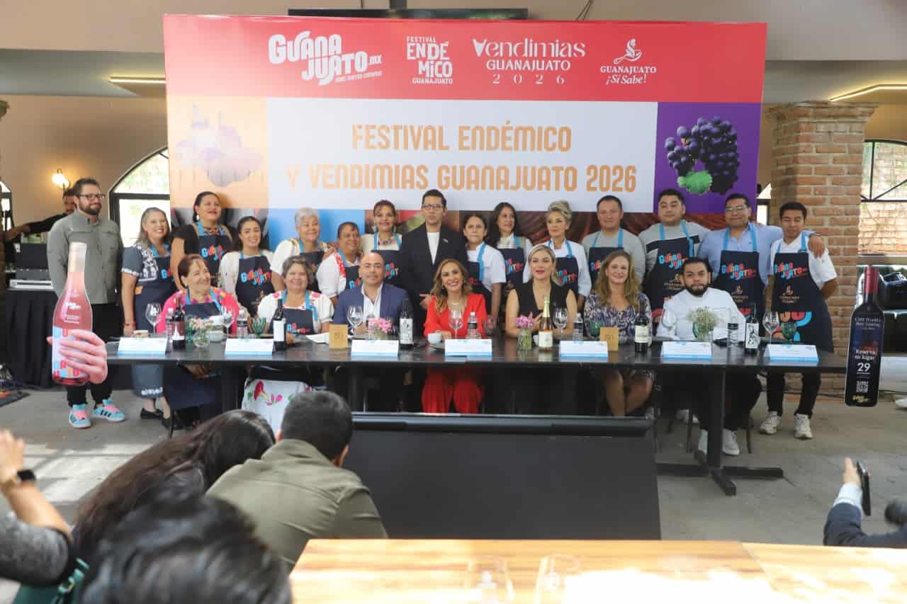 Participantes en evento de gastronomía tradicional de Guanajuato en Festival Endémico 2026.