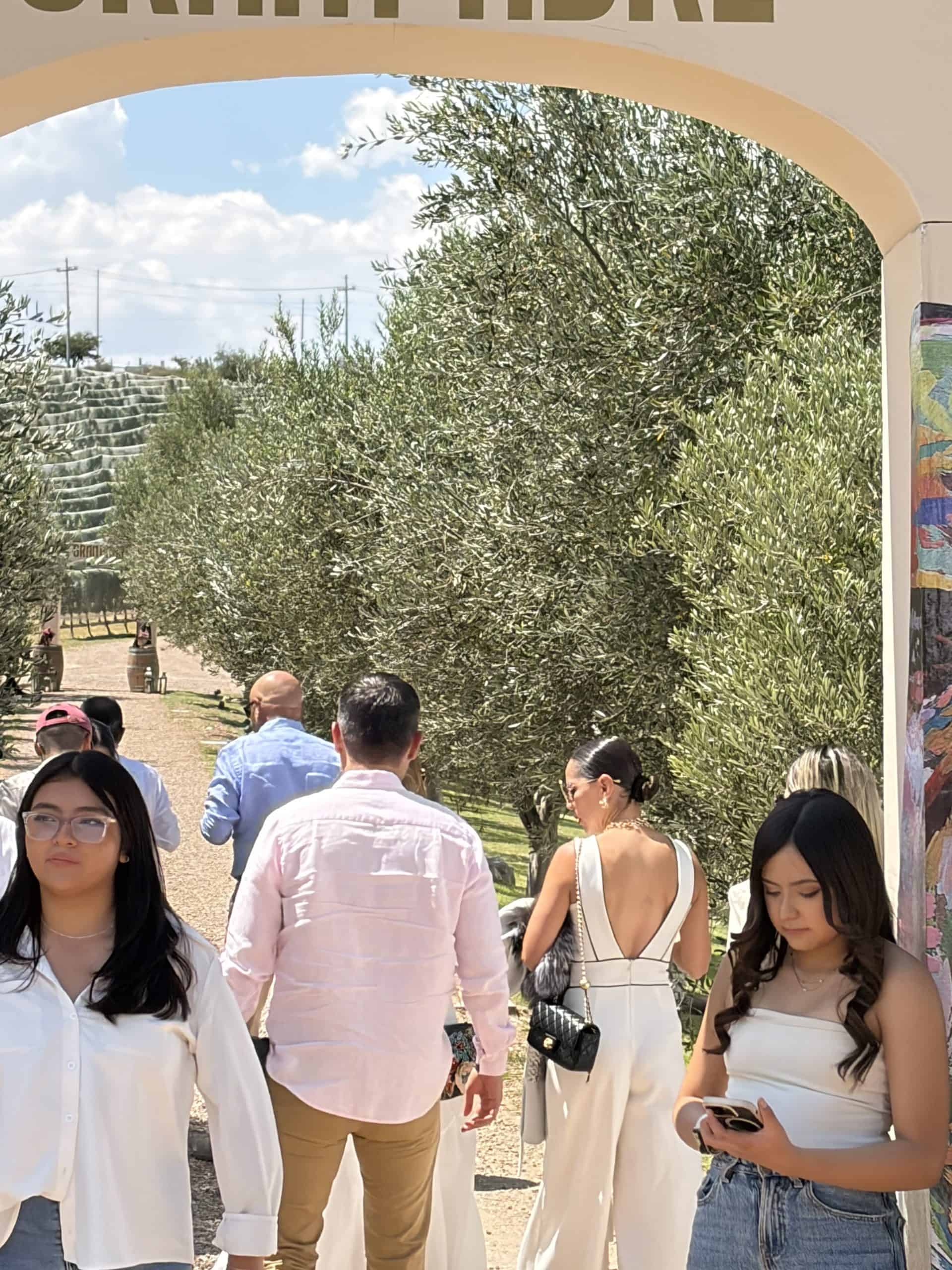 Visitantes en la feria de Vendimias Guanajuato 2026 en un día soleado.