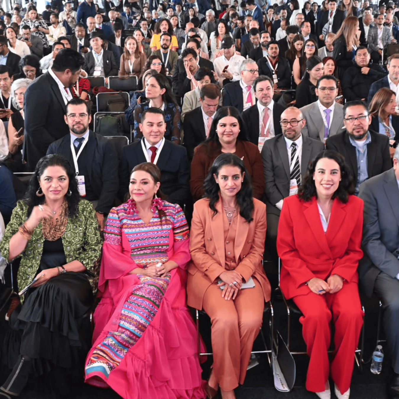 Participantes en el Congreso Mundial de Turismo Deportivo en Guanajuato.
