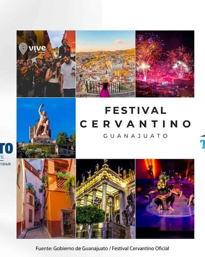 Imágenes del Festival Cervantino en Guanajuato, evento cultural y turístico.