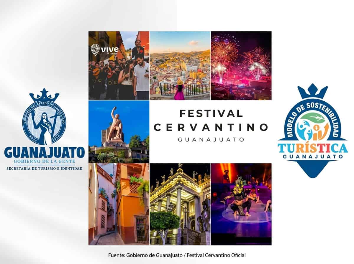 Imágenes del Festival Cervantino en Guanajuato, evento cultural y turístico.