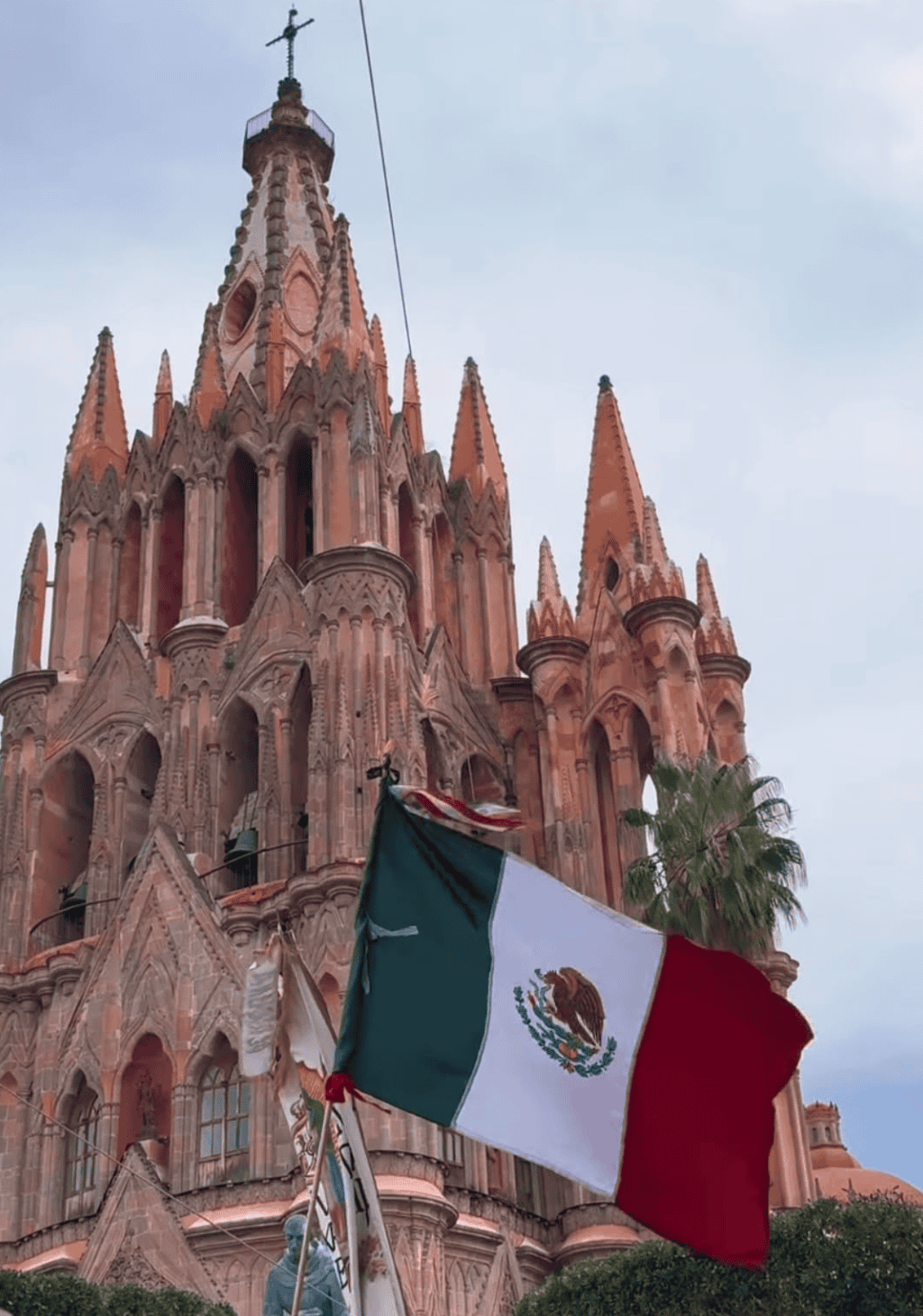 Catedral de San Miguel Arcángel en San Miguel de Allende, Guanajuato.