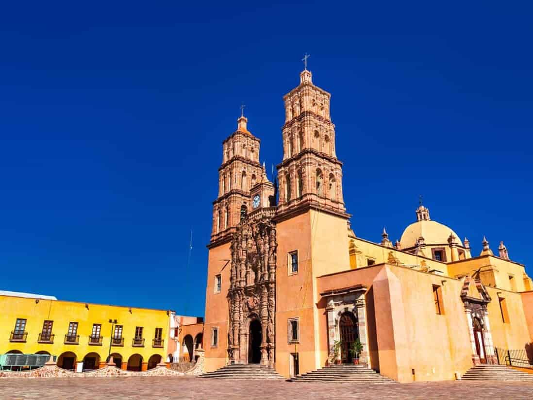 Parroquia de Nuestra Señora de los Dolores en Dolores Hidalgo, Guanajuato.