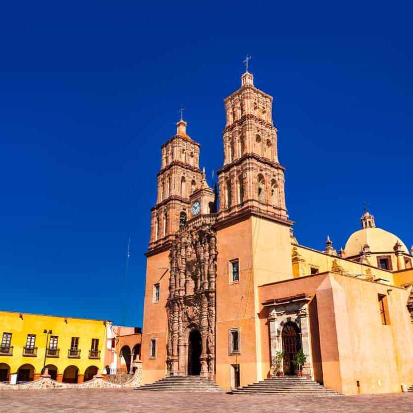 Parroquia de Nuestra Señora de los Dolores en Dolores Hidalgo, Guanajuato.