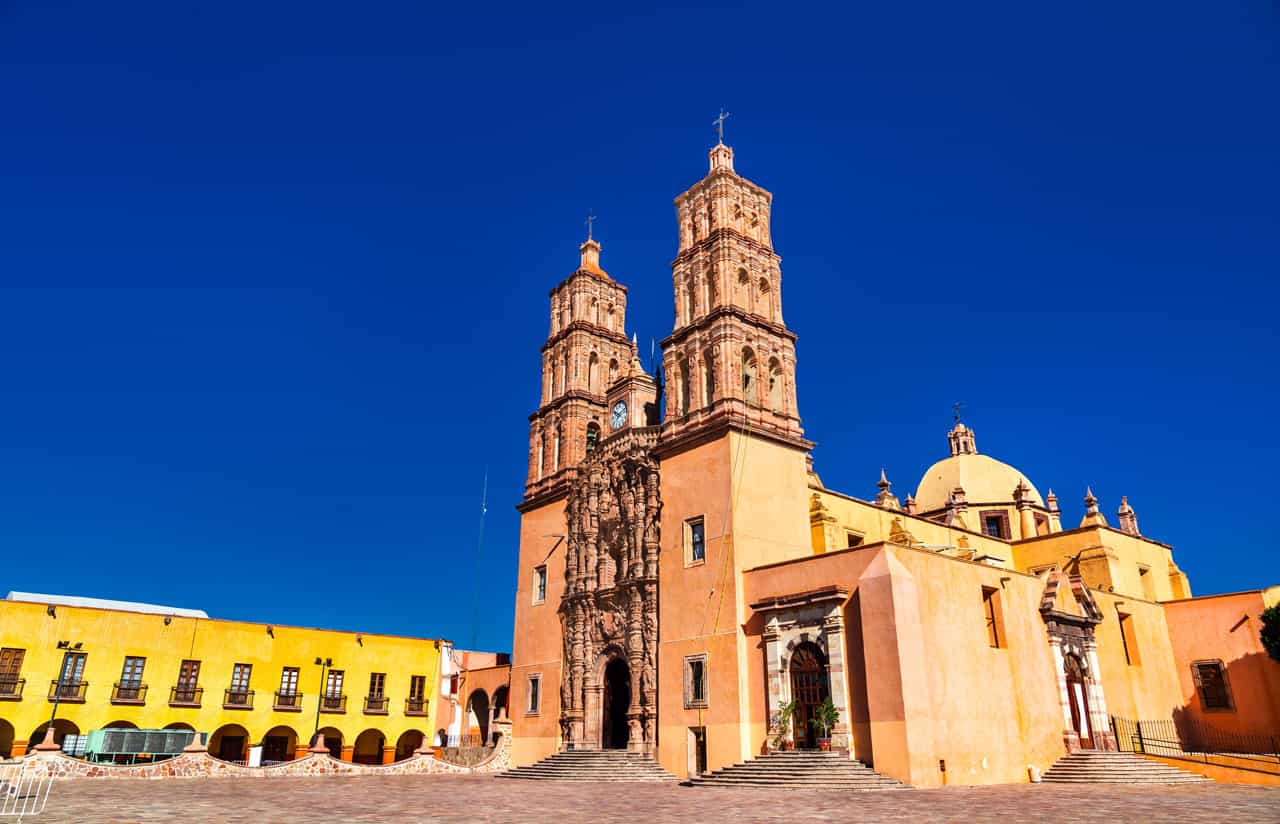 Parroquia de Nuestra Señora de los Dolores en Dolores Hidalgo, Guanajuato.