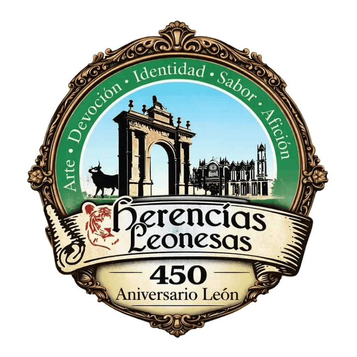 Logotipo de Herencias Leonesas, operador turístico de León.