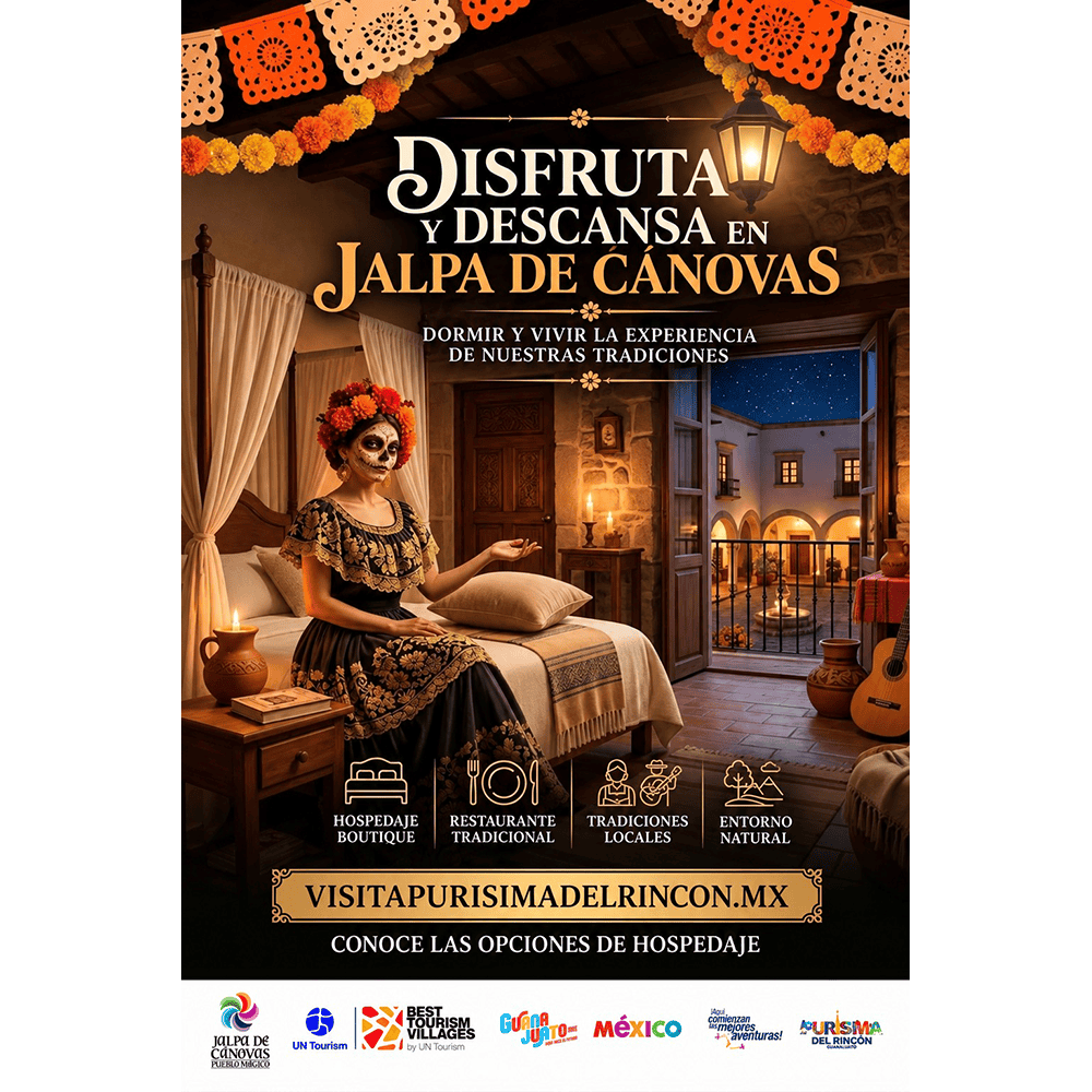 Experiencia de descanso en Jalpa de Cánovas, Guanajuato, con tradiciones y naturaleza.